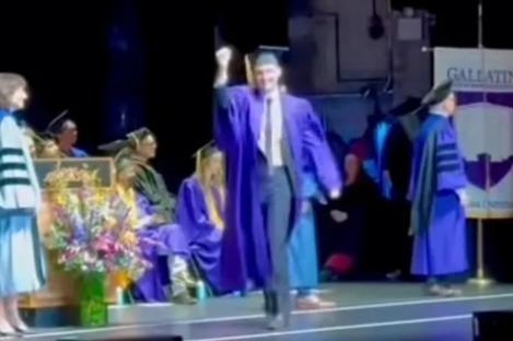 Nepo grandson celebrates graduating from New York University after an internship at Jay-Z’s label