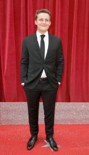 Thomas Atkinson at the British Soap Awards.