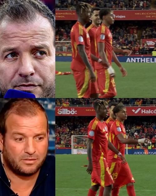Lamine Yamal and Rafael van der Vaart.