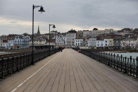 UK’s only floating train line linking holiday island to 200-year-old seaside attraction will reopen in time for summer