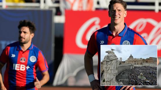 Pope’s beloved team go on strike as unpaid players release furious statement saying ‘it’s a mockery’