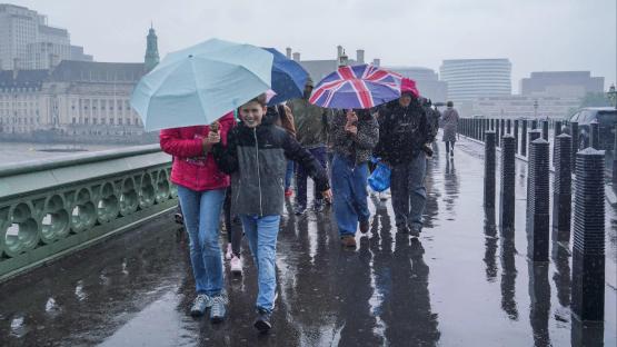 Remarkably dry start to spring set to end as rain forecast for parts of the UK in just hours & some could get thunder