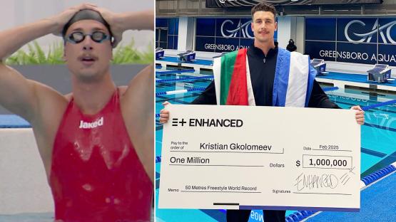 Swimmer becomes millionaire within 21 seconds after shattering world record while juiced on performance-enhancing drugs