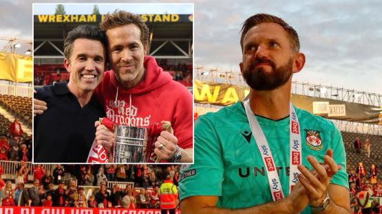 ‘I cannot thank you enough’ – Wrexham legend thanks Ryan Reynolds and Rob McElhenney as he announces departure