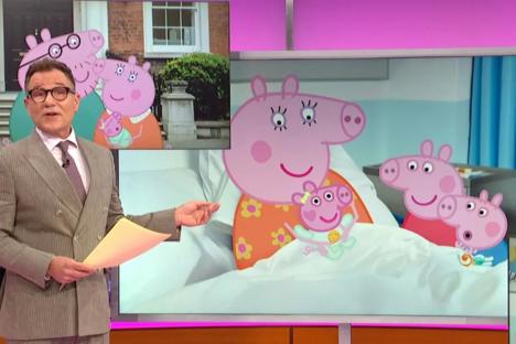 Peppa Pig’s Mummy Pig gives birth to third baby as GMB reveals first pic and piglet’s sweet name