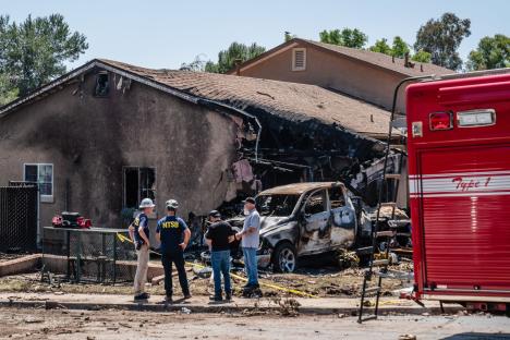 Pilot’s haunting radio call to ATC moments before fireball plane crash that killed drummer & music agent